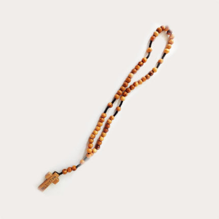 Olivewood Rosary from Nazareth Holy Land
